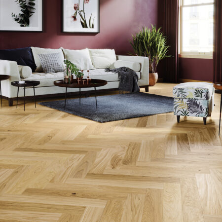 Parchet stejar Bright Herringbone 110