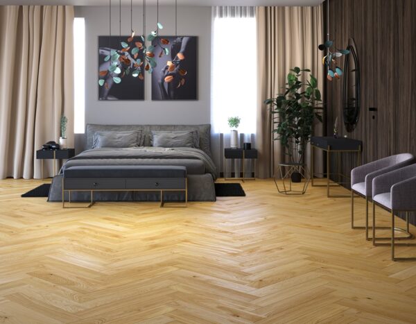 Parchet stejar Caramel Herringbone 110