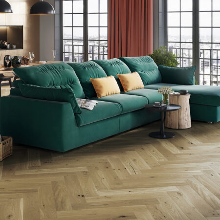 Parchet stejar Toffee Herringbone 130