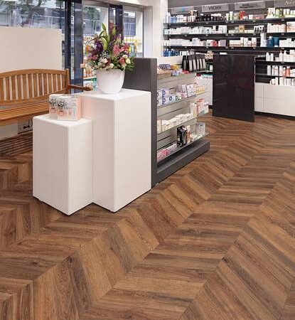 Pardoseală LVT Chevron Project Floors PW 3130FP