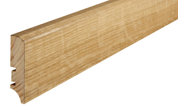 Plinta lemn P50 furnir stejar lac