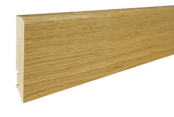 Plinta lemn P61 Furnir stejar lac