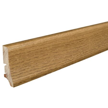 Plinta lemn P20 furnir stejar Terra lac