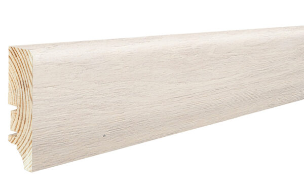 Plinta lemn P6P stejar lac cream Gentle