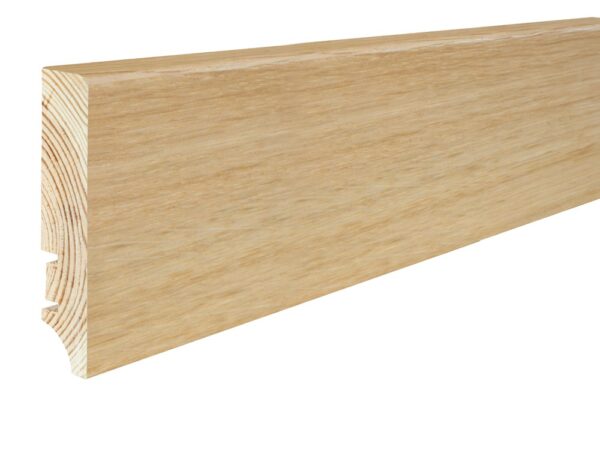 Plinta lemn P78 Furnir stejar lac